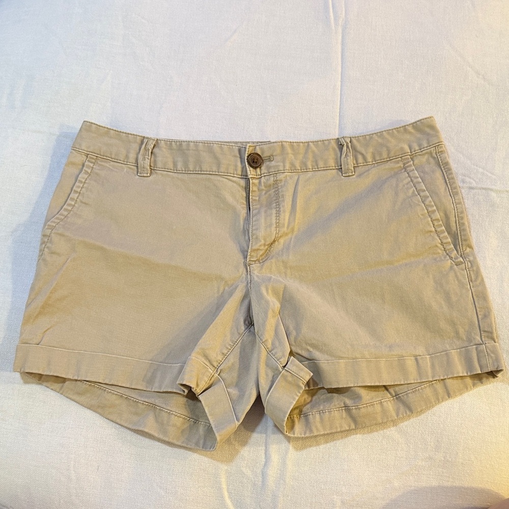 Banana Republic Tan City Chino Women's Shorts Size 8
